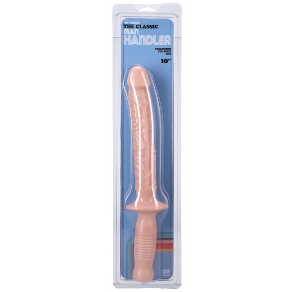 The Classic Manhandler - 10" Dildo Plus Handle