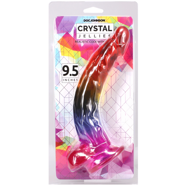 8.5" Realistic Cock with Balls