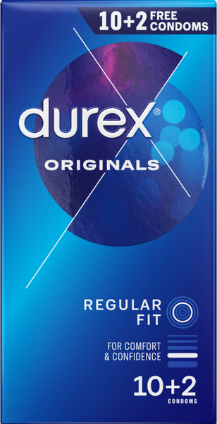 Originals Latex Condoms 10's 2 Free