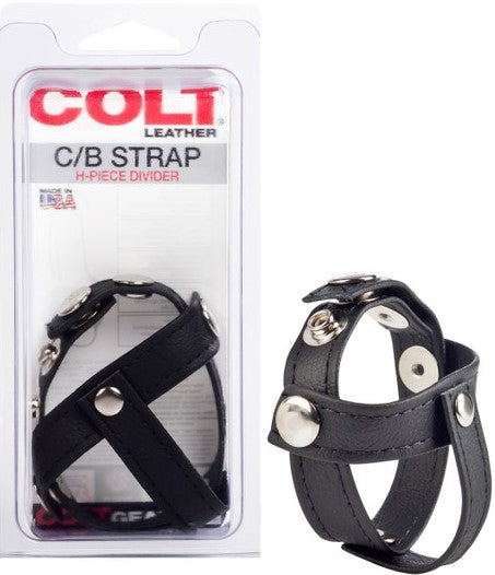 Leather C/B Strap H-Piece Divider