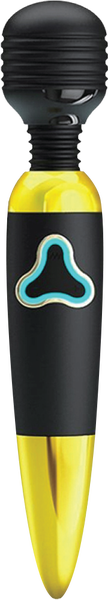 Rechargable Body Wand - Black & Gold