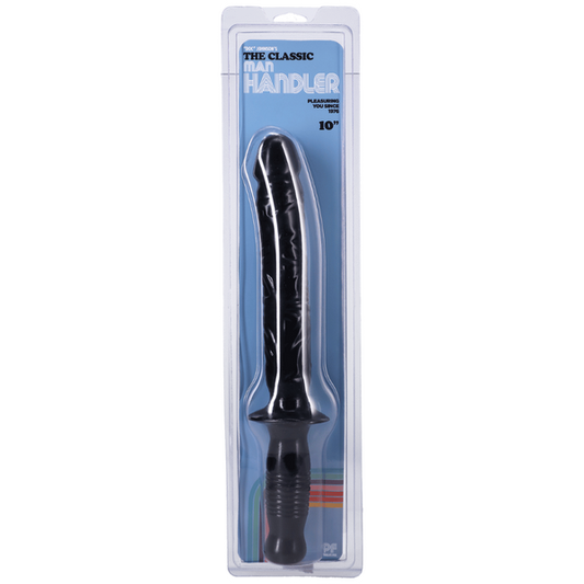 The Classic Manhandler - 10" Dildo Plus Handle