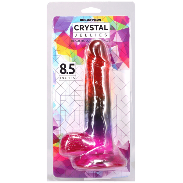 8.5" Realistic Cock with Balls