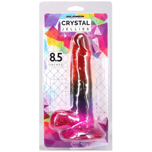 8.5" Realistic Cock with Balls