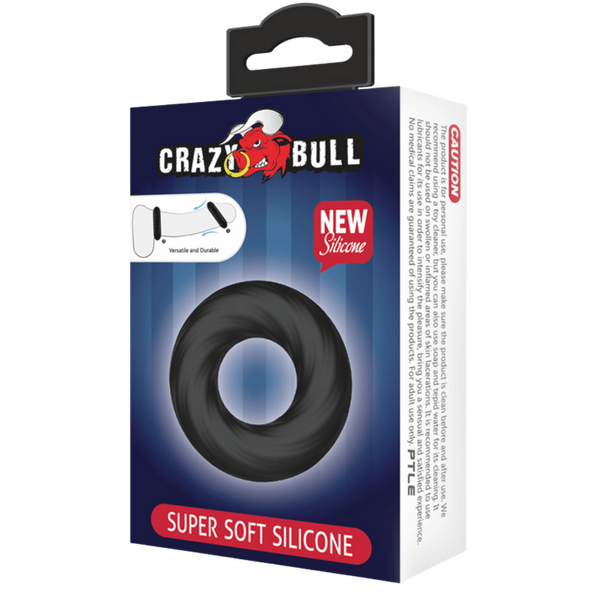 Super Soft Silicone Cockring - Twist
