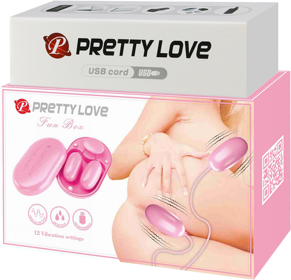 Dual Vibrating Bullet Fun Box - ReChargeable