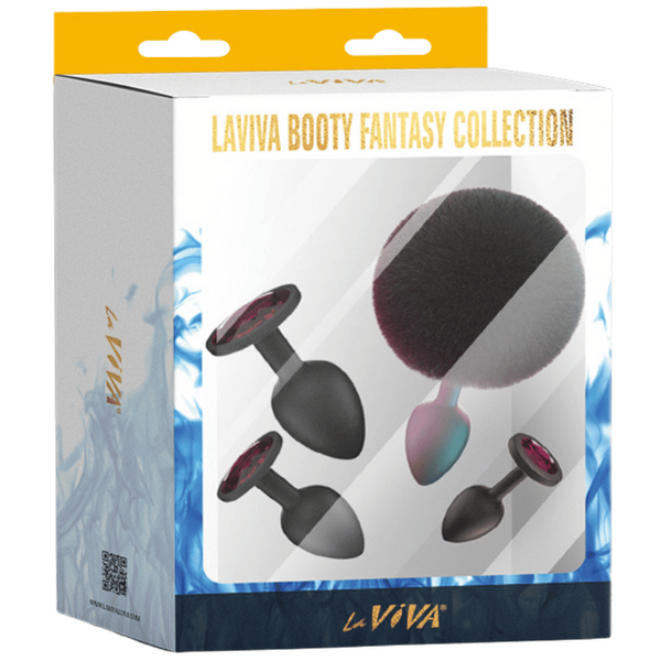Booty Fantasy 4 Piece Diamond Butt Plug Collection