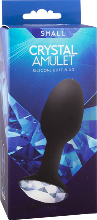 Crystal Amulet Silicone Buttplug - Small