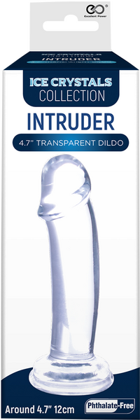 Intruder 4.5" Transparent Dildo