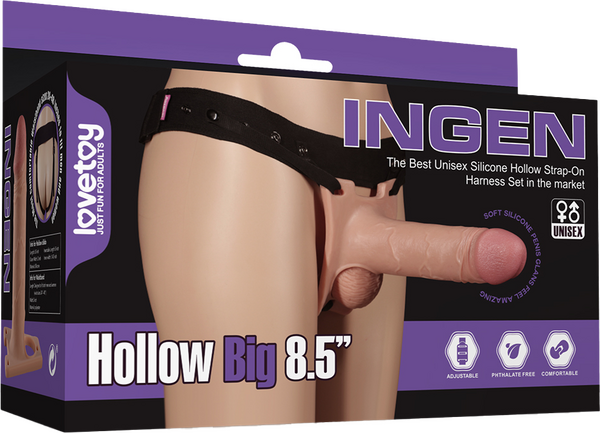 Hollow Big 8.5&#039;&#039; Strap-on