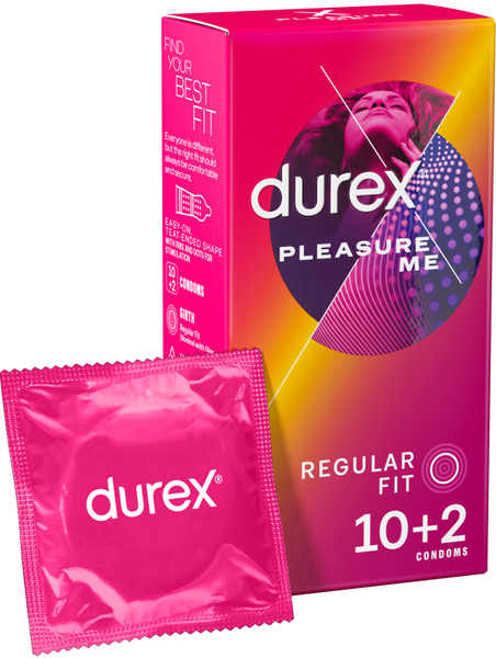 Pleasure Me Latex Condoms 10&#039;s   2 Free