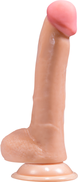 8" Realistic Dong With Balls