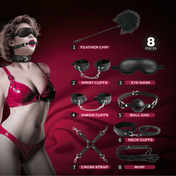 8-Piece BDSM Kit