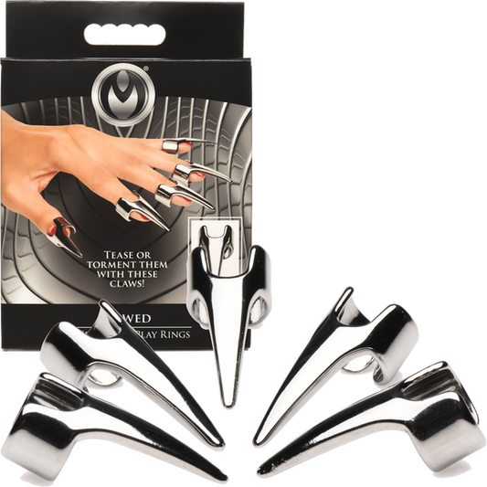 Clawed 5pc Sensation Play Rings