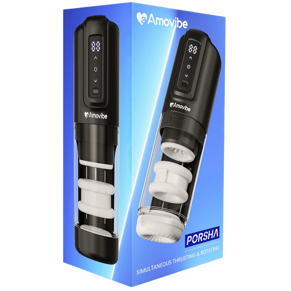 Porsha - Automatic Masturbator with Rubbing, Vibration & Heating Levels