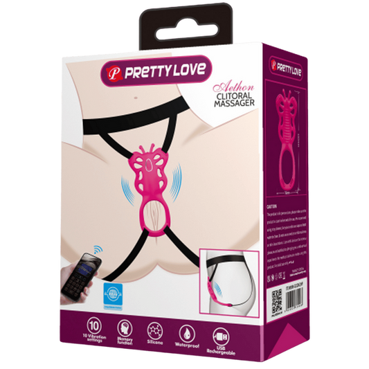 Rechargeable Strap-on Butterfly Massager - Aethon