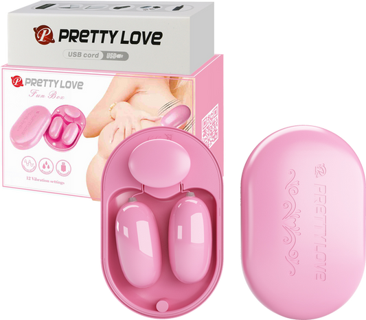 Dual Vibrating Bullet Fun Box - ReChargeable