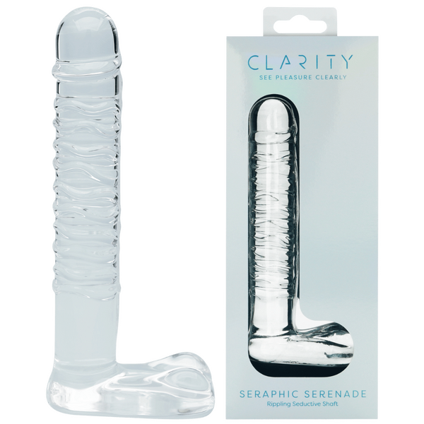 Glass Dildo - Seraphic Serenade