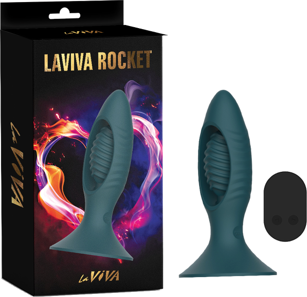 Rocket Butt Plug With Remote Control
