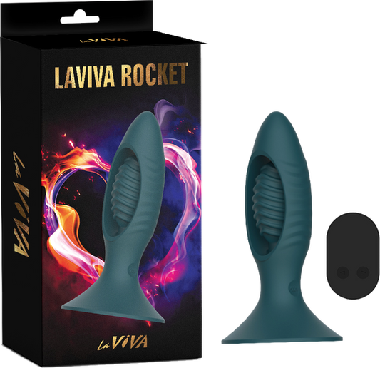 Rocket Butt Plug With Remote Control