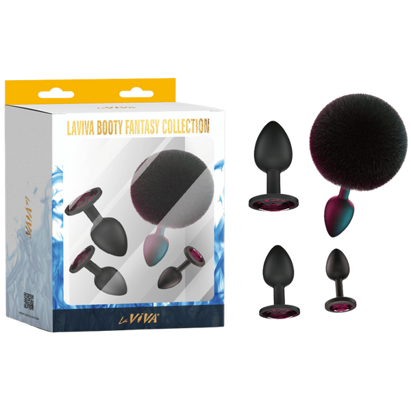 Booty Fantasy 4 Piece Diamond Butt Plug Collection