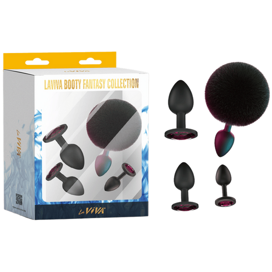 Booty Fantasy 4 Piece Diamond Butt Plug Collection