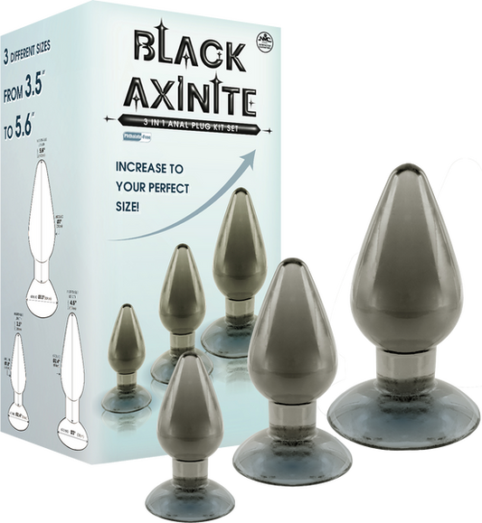 3 In 1 Anal Plug Kit Set