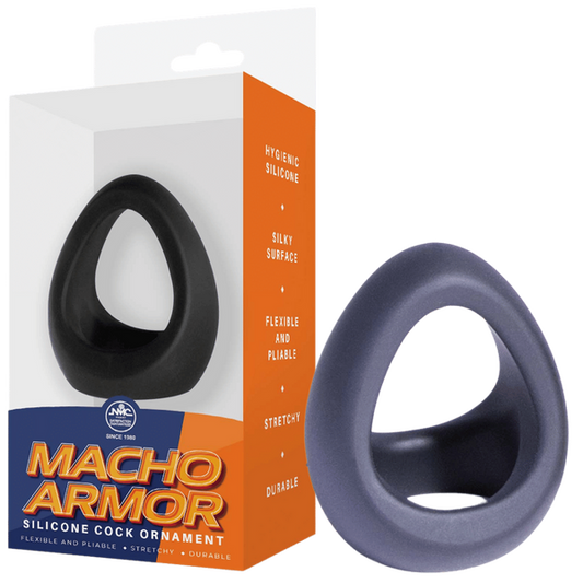 Silicone Cock & Ball Ring -