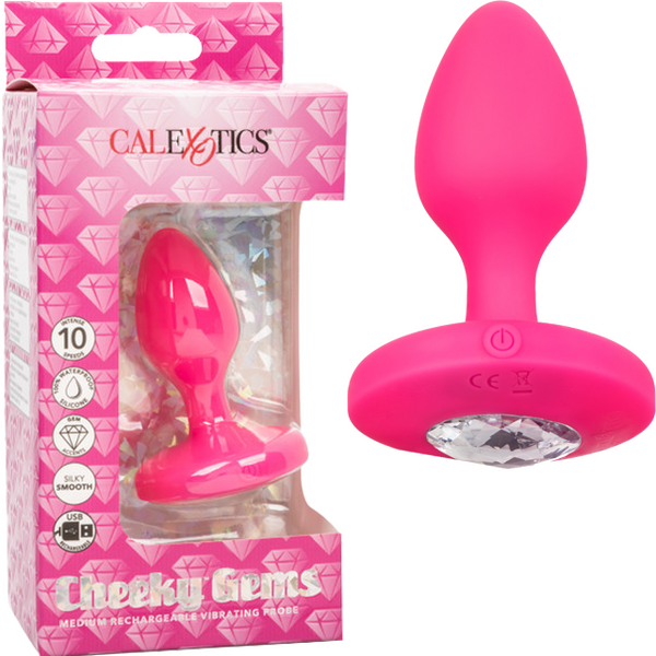 Cheeky Gems Medium Rechargeable Vibrating Probe