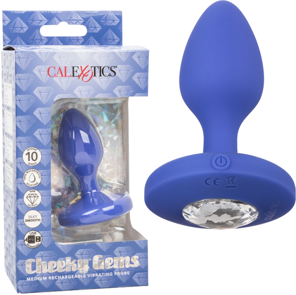 Cheeky Gems Medium Rechargeable Vibrating Probe
