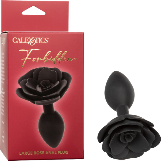 Large Rose Anal Plug
